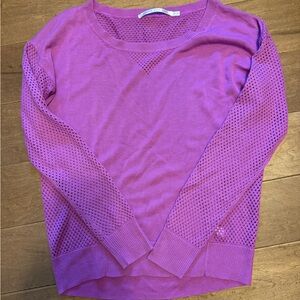 Lorna Jane Purple Knit Sweater | Size S | VGUC